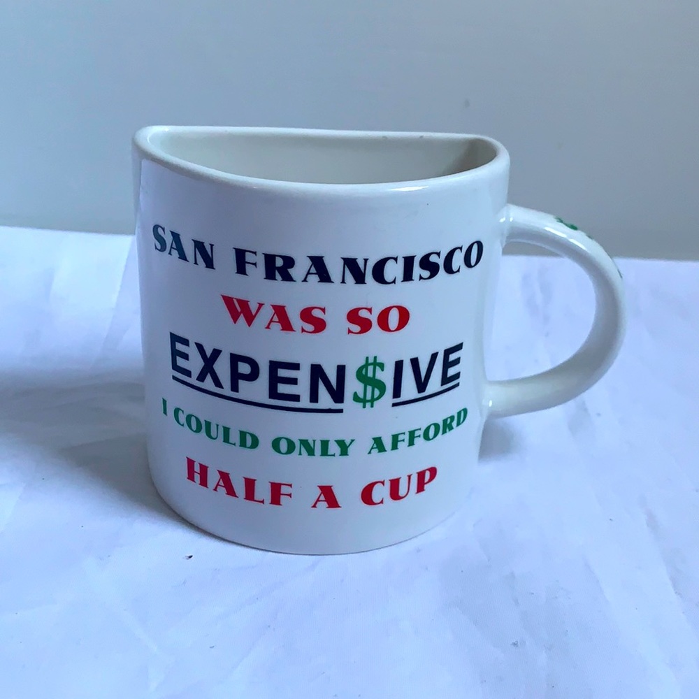 San Francisco Coffee Mug | Half A Cup